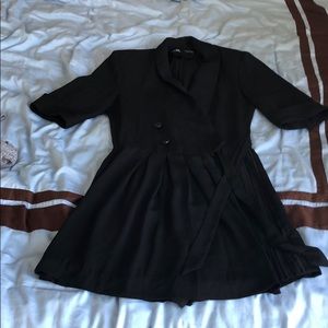 Black mini suit